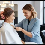 헤어디자이너 고객 관리 노하우 - **Image Prompt 1: Empathetic Hair Consultation**
    A visually captivating image capturing a heartf...